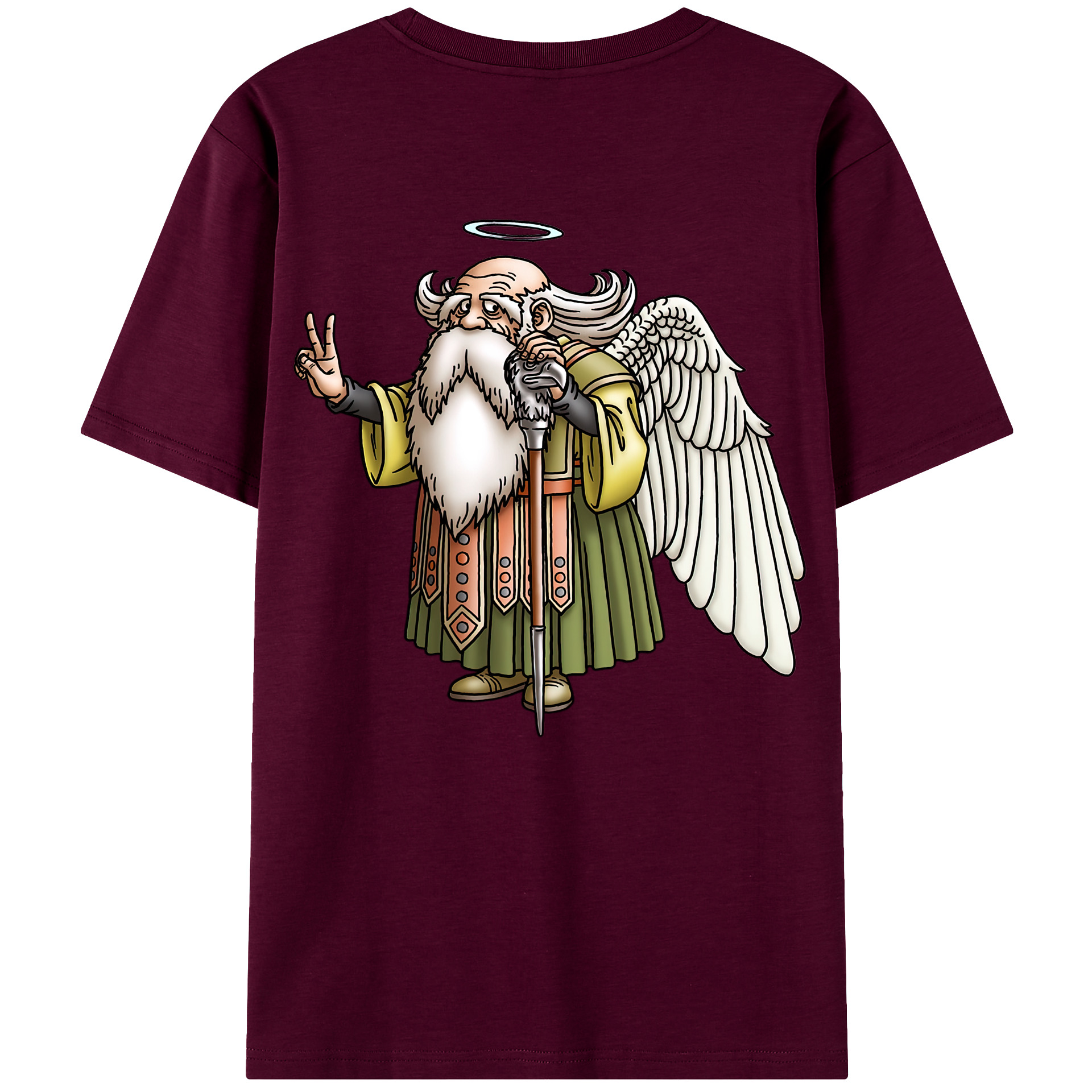 （画像用） ドラゴンクエスト Doragon Kuesuto Dragon Quest レディース半袖Tシャツ(バックプリント)